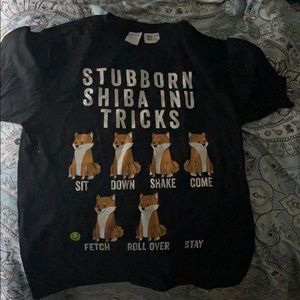 Shiba tee shirt new with tags